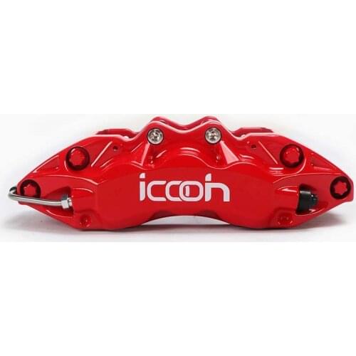 Icooh9040 red calipers with 355*32 for Golf GTI Mk6 front wheel