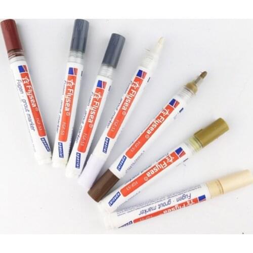 Tile Colored Mark Pen Gaps Repair Refill Grout Refresher Shower Bathroom Paint Cleaner Mouldproof Filling Porcelain Agents Wall