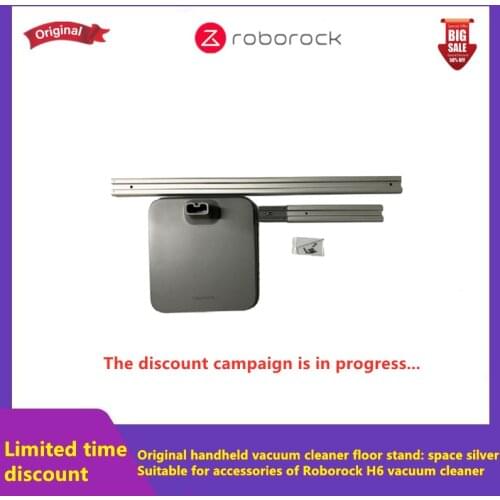 Brand new 100% original Roborock H6 handheld vacuum cleaner floor stand, color: space silver spare part