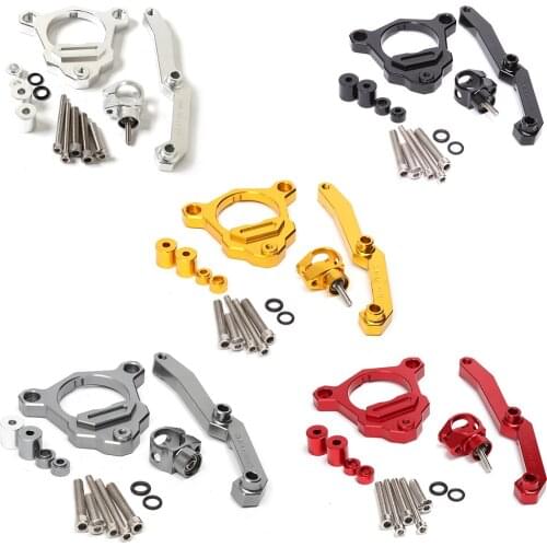 For KAWASAKI Z800 2013-2016 Motorcycle Aluminum Alloy Street Bike Steering Damper Mounting Kit Stabilizer Adjustable