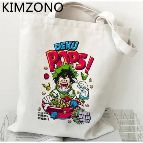 My Hero Academia Todoroki Dabi Bakugou Boku No Hero Academia shopping bag bolso jute bag bag tote bolsa compra sac toile