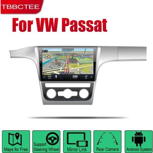 TBBCTEE Android Car Radio Stereo GPS Navigation For Volkswagen VW Passat 2013~2014 Bluetooth wifi 2din Car Radio Stereo