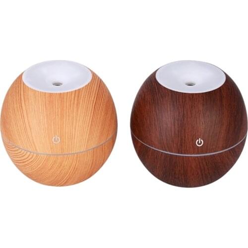 USB Aroma Essential Oil Diffuser Ultrasonic Cool Mist Humidifier Air Purifier 7 Color Change LED Night light for Office Home