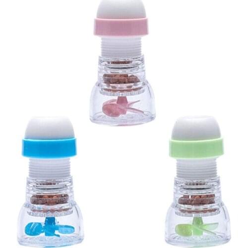 3Pcs Rotating Faucet Nozzle Activated Carbon Faucet Filter Splash Proof Faucet Nozzle Filter For Kitchen Home Bathroom