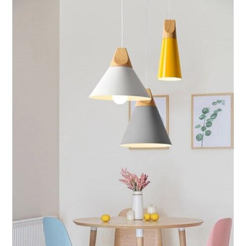 Japan lustre pendente deco chambre iron LED pendant lights restaurant Home Decoration E27 Light Fixture pendant lights