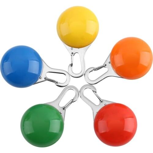 Bright Pet Night Safety LED Flashlight Push Button Switch Glow In The Dark Bright Pet Dog Collar LED Glowing Collar Pet Supplies