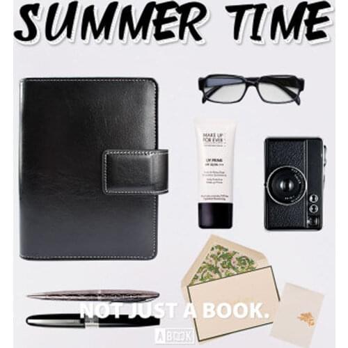 Yiwi Black A5 A6 Creative 6 Rings Binder Planner Agenda Organizer Office School Refillable Spiral Notebooks Stationery