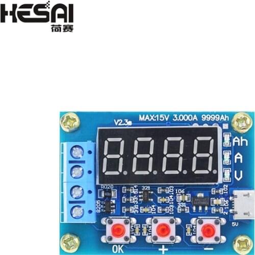 ZB2L Li-ion Lithium Battery Capacity Tester Resistance Lead-acid Battery Capacity Meter Discharge Tester Analyzer