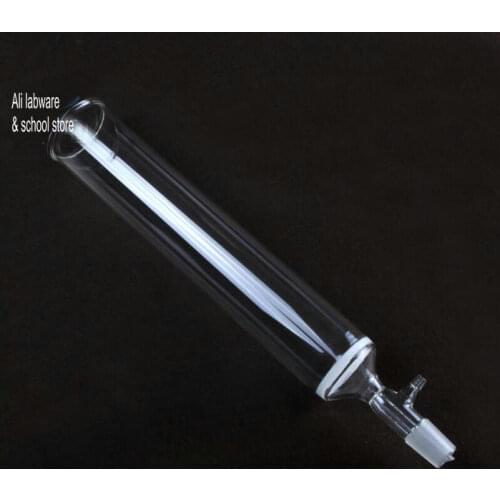 1pcs 40mm 50mm 60mm*300mm lab glass sand core chromatography column with 24# standard mouth