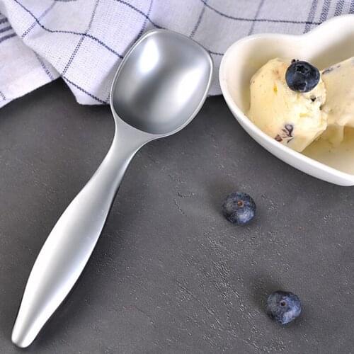 1PCS Ice Cream Scoops Stacks Creative Kitchen Gadget Zinc Alloy Digging Ball Spoon Ice Cream Dessert Spoon For Home Restaura