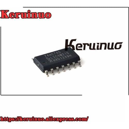 10PCS-100PCS 74HC74D SOP14 74HC74 SOP SN74HC74DR SOP-14 SN74HC74 SMD new and original IC