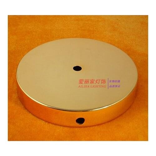 150mm Golden lamp floor lamp spinning disc base chassis disc folding plate lighting lamps and lanterns of accessories lamp cover