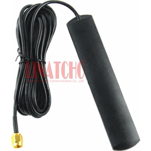 External GSM 900MHz 1800MHz duad band sma male rg174 car external gsm patch antenna