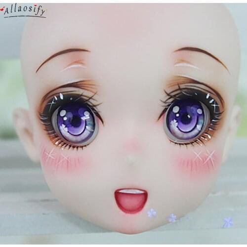 Allaosify 1/3 1/4 BJD SD DD Doll Pressing Cartoon Eyes 14 16 18 20 22 24mm