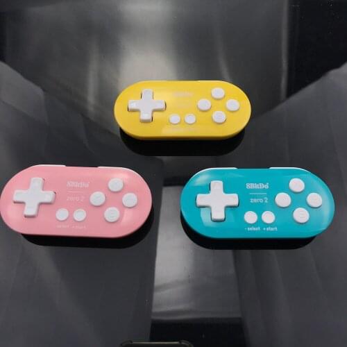 8BitDo Mini Zero 2 Gamepad Wireless Bluetooth Controller for Nintendo Switch Windows Android macOS