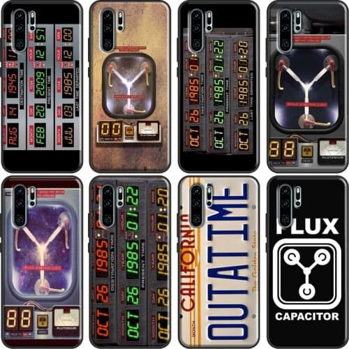 Back to the Future Flux Capacitor Case For Huawei P30 Lite P40 P20 Pro P Smart Z 2019 2021 Mate 20 10 Lite TPU Phone Cover