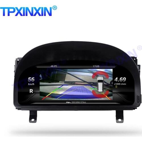 For Toyota Alphard 20 2008-2014 Car Digital Dashboard Panel Virtual Instrument Cluster Cockpit LCD Speedometer Multimedia GPS