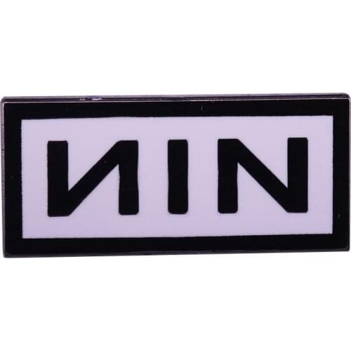 Nine Inch Nails Enamel Pin and Brooch Rock Band Lapel Pin Fans Gifts