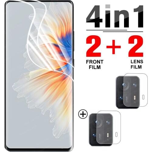 4 in 1 Hydrogel Film for Xiaomi Mix 4 5G Screen Protector Protective film For Xiomi Mix 4 Mix4 5G film not glass