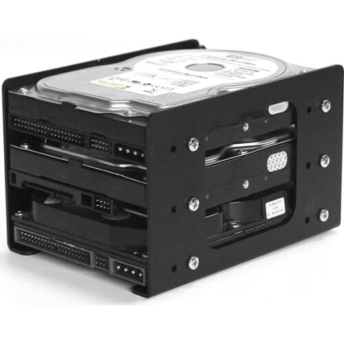 3F hard drive bracket 3.5 inch mechanical hard drive rack DIY metal aluminum alloy bracket chassis hard drive bit expansion