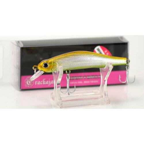 82mm 8.9g Magnet Weighted Minnow Hard Bait Fishing Plastic Lures, Countbass Crappie Fishing Bait Shad