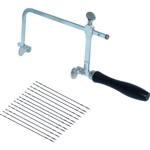 Adjustable Saw Frame with 144PCs Saw Blade for Jewelry Cutting Tools