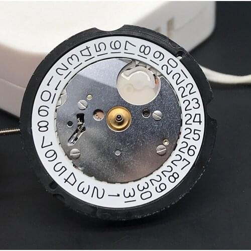 Swiss Paris Ronda 505-3 Quartz Movement High Quality Watch Replacement Parts with Quickset Datewheel Plus 371 Renata Battery