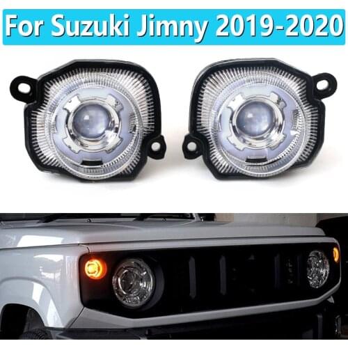 1Pair For Suzuki Jimny JB64/JB74 2019-2020 White + Yellow LED Turn Signal Lights