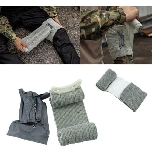 1pc Israel 4 inch Bandage Wound Dressing First Aid Tourniquet Medical Compression Bandage Trauma First Aid Bandage