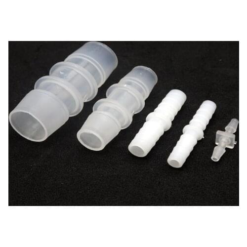 10pcs ID 3.2~25mm PE Equal Straight Connector Water Joint Pipe Hose Aquarium System Tank Air Pump Environmental Hose Fittings