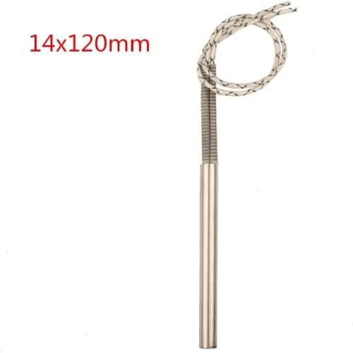 10 pcs 14x120mm /0.55x4.72" Heating Elements Cartridge Heater,420W/525W/685W Electricity Generation Electric water heater parts
