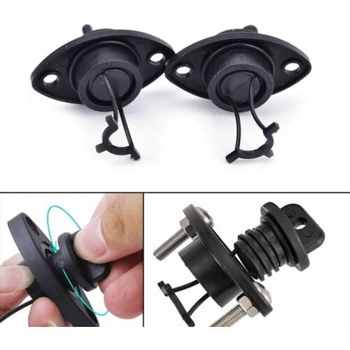 2pcs/set Universal Drain Plug Kit Plugs Bung For Dinghy Kayak Canoes Boat