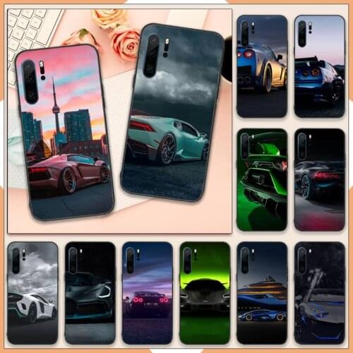 Cool background car Phone Case For Huawei P40 P20 P30 lite Pro P Smart 2019 Mate 40 20 10 Lite Pro Nova 5t