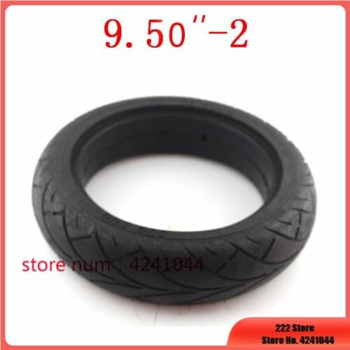 Free shipping 9.50''-2 Solid Tyre Scooter Replacement Tyre Electric Scooter Spare Airless Tire 9.50-2 Rubber Tire For Scoote