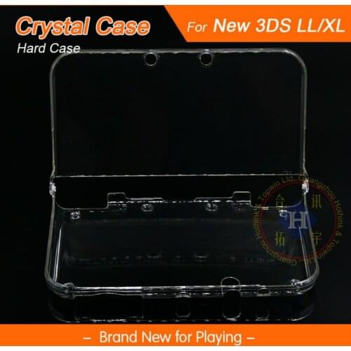 HOTHINK crystal case protective case hard cover for New 3DS LL / 3DS XL 2015 (New version)