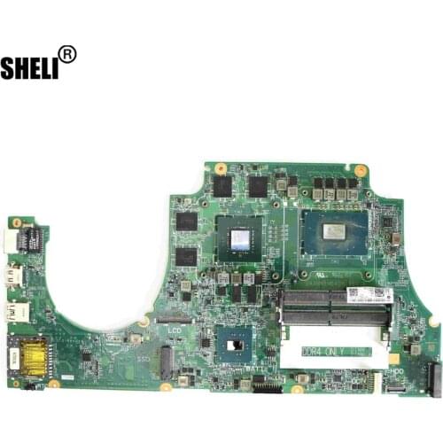 CN-0318DK 0318DK 318DK Laptop DDR4 Motherboard DAAM9BMBAD0 AM9B HKGP2 w/ i5-7300HQ & GTX1050 V4G for Dell Inspiron 5577 Laptops