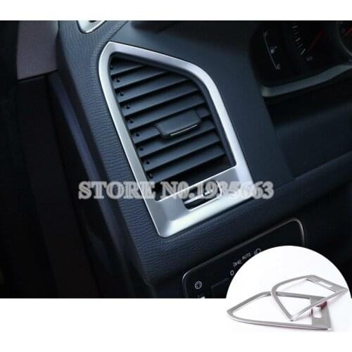 For VOLVO XC60 Inner Dashboard Side Air Vent Outlet Trim Cover 2009-2013 2pcs Car Accessories Interior Car Decor Car Trim