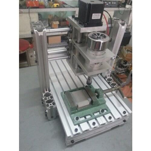 Small CNC engraving machine 2030 DIY aluminum alloy 3th axis with driver cnc usb MACH3 ac110-220v