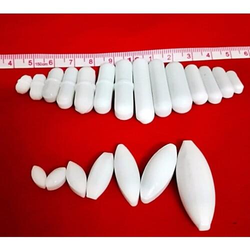 Magnetic Stirrer Mixer Stir Bars Three different shapes Stirring Bars PTFE Stir Rod Spinbar ,21pcs of different size