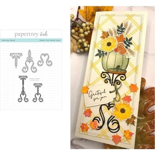 European Style Flower Basket Hook Die 2021 New Arrival Metal Cutting Dies Decoration For Scrapbooking Craft New Diy Album Templ