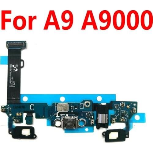 New Microphone Module+USB Charging Port Board Flex Cable For Samsung A9 2016 A9000 / A9Pro 2016 A910F / A9S A920F