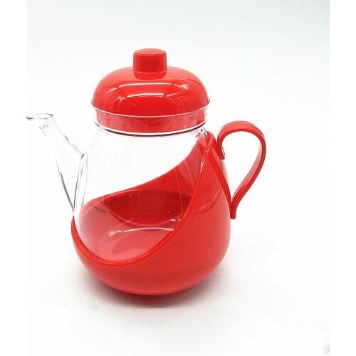 Plastic Oil Can with Spout, Oil Dispenser Bottle Olive Oil Can Dispenser Drizzler,Kitchen Cooking Oil Jar Storage Container