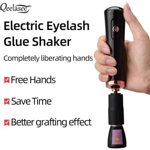 Eyelash Glue Shaker Electric Wake-up Device for Eyelash Glue Makeup Tool Fast and Efficient Releasing Hands