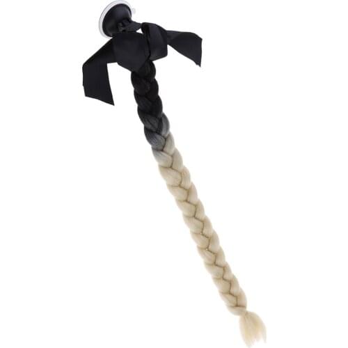 Helmet Pigtails / Ponytail for Motorcycle Skate Bike Snowmobile ATV