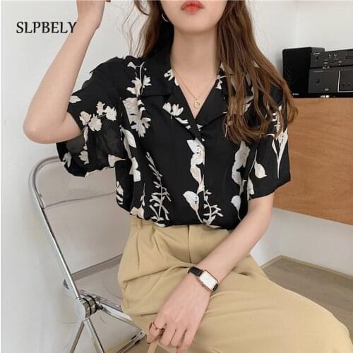 SLPBELY Printed Blouses