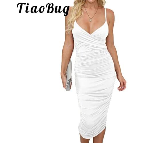 TiaoBug Summer Midi Dresses