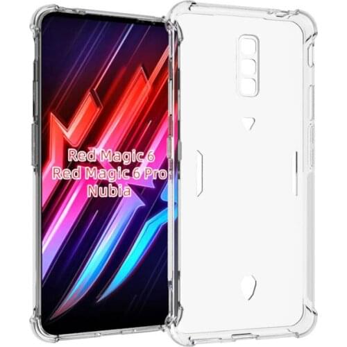 Shockproof Case for Nubia Redmagic 6 6pro Clear Transparent Case Good Quality