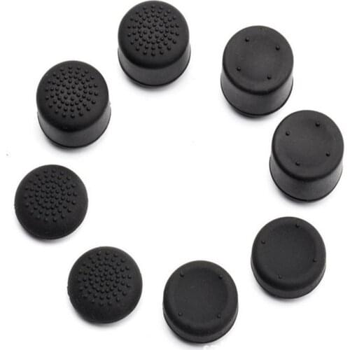 10sets handle rubber cap rocker cap mushroom head button cap for PS4 for PS3 for X360 controller 8pcs/set