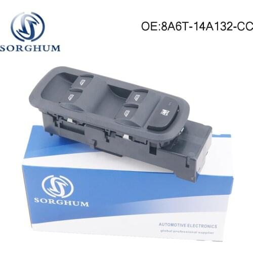 8A6T-14A132-CC Master Window Control Switch For Ford Fiesta