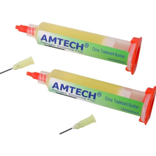 Amtech Nc-559-asm Flux Soldering paste Soldering flux soldering fluxo de soldagem smd bga Dispensing needle flute Welding Flux